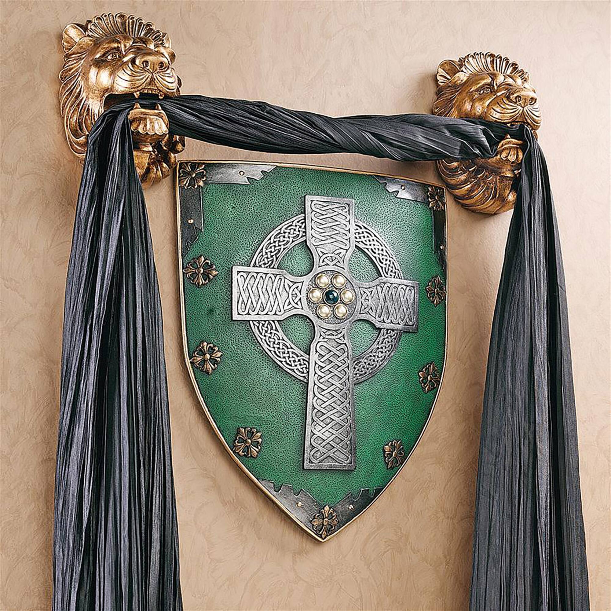 Design Toscano Celtic Warriors Sculptural Wall Shield Set